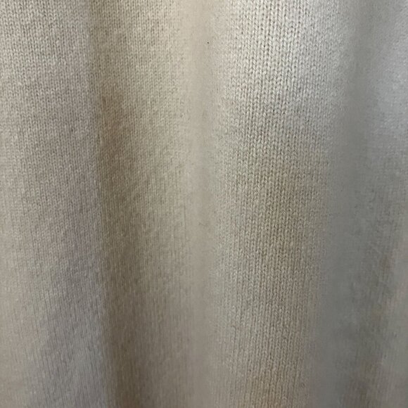 Nautica Golf Mens Vintage 100% Cashmere 2 Ply Knit Sweater Size XL White SP EXC - Picture 7 of 11